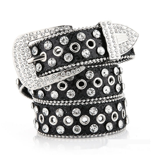 Women's Rhinestone Inlaid Decoration Belt